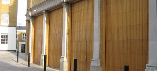 Cambridge ventilated doors